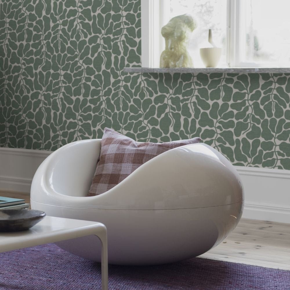 My Secret Garden Wallpaper - Green - Boråstapeter - 2073 - Premier Wallcovering