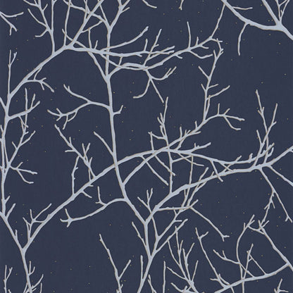 Mythe Voyage Onirique Wallpaper - Bleu Nuit - Casadeco - 87266619 - Premier Wallcovering