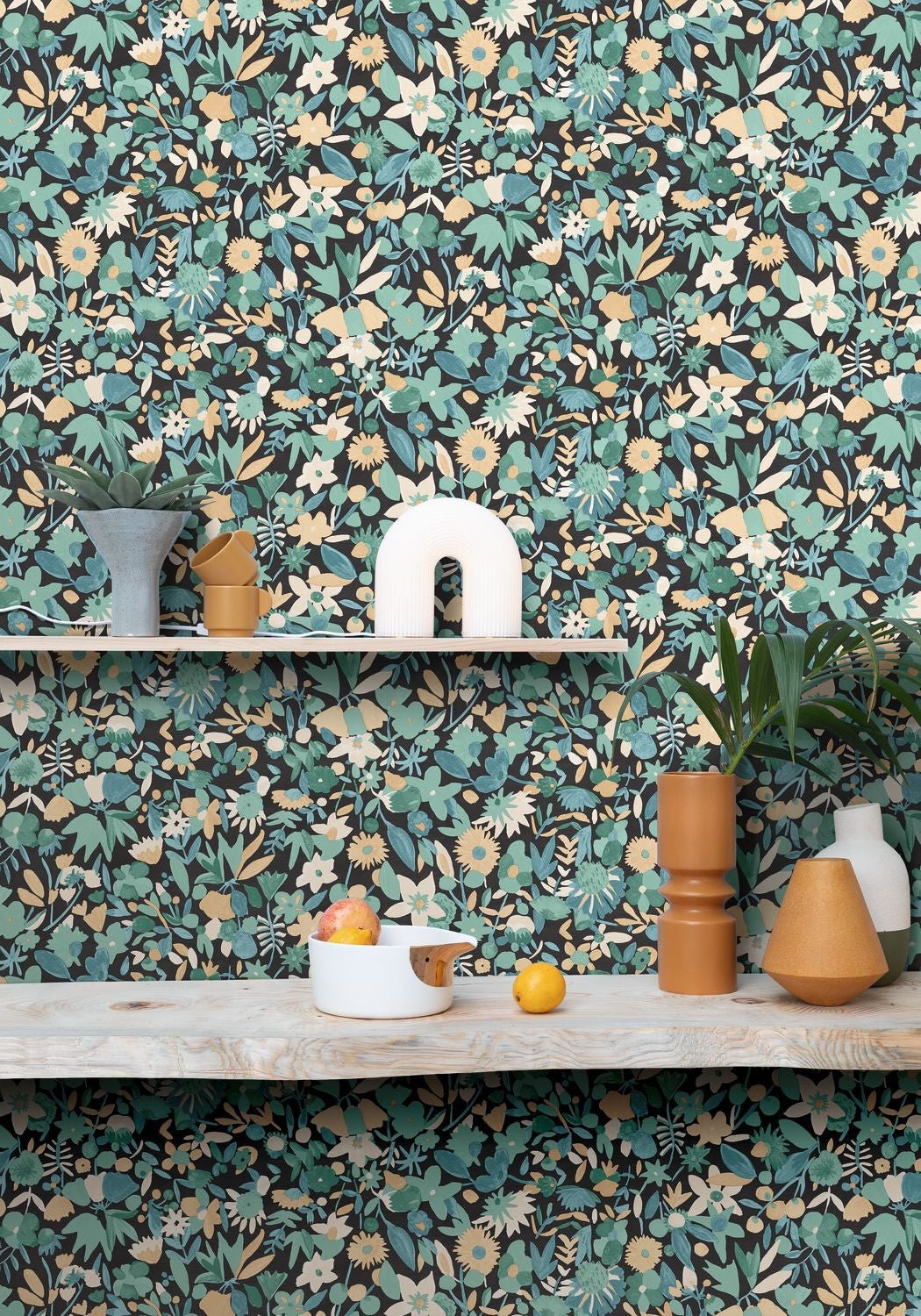 Naivete Wallpaper - Vert - Caselio - 102197138