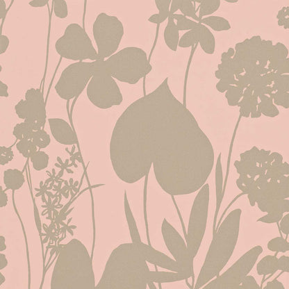 Nalina Wallpaper - Peach - Harlequin - HAMA111051