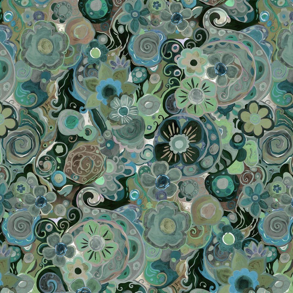 Nanjizal Wallpaper - House of Hackney - 1 - WA - NAN - DI - EME - XXX