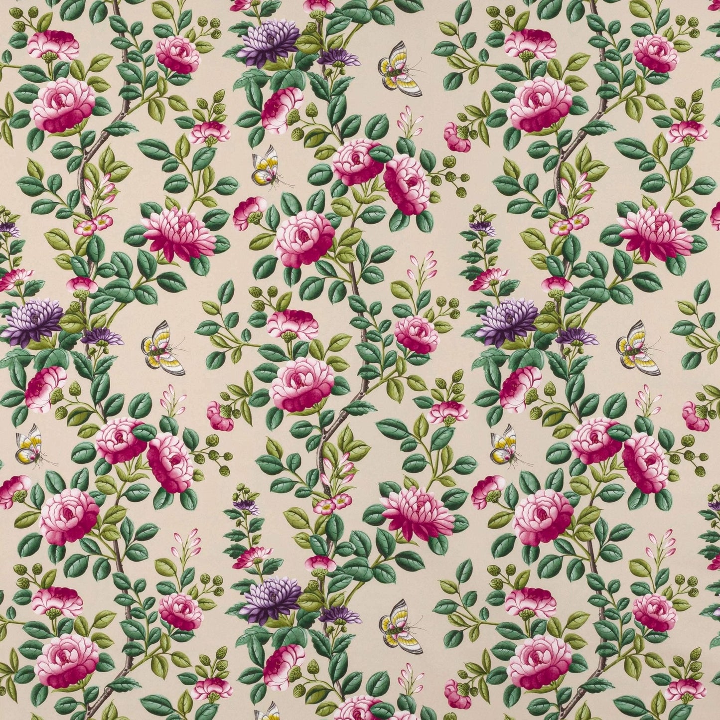 Nankin Fabric - Sable - Manuel Canovas - M4099-01 - Premier Wallcovering