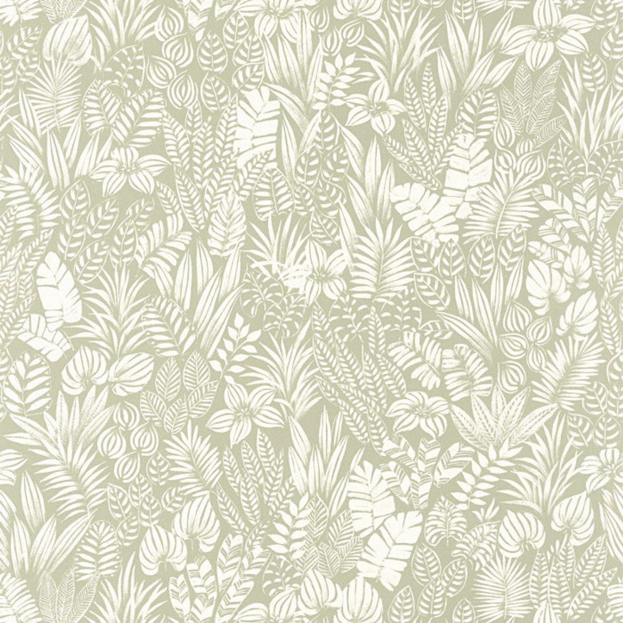 Napa Valley California Wallpaper - Vert Aloe - Casadeco - 88827272 - Premier Wallcovering
