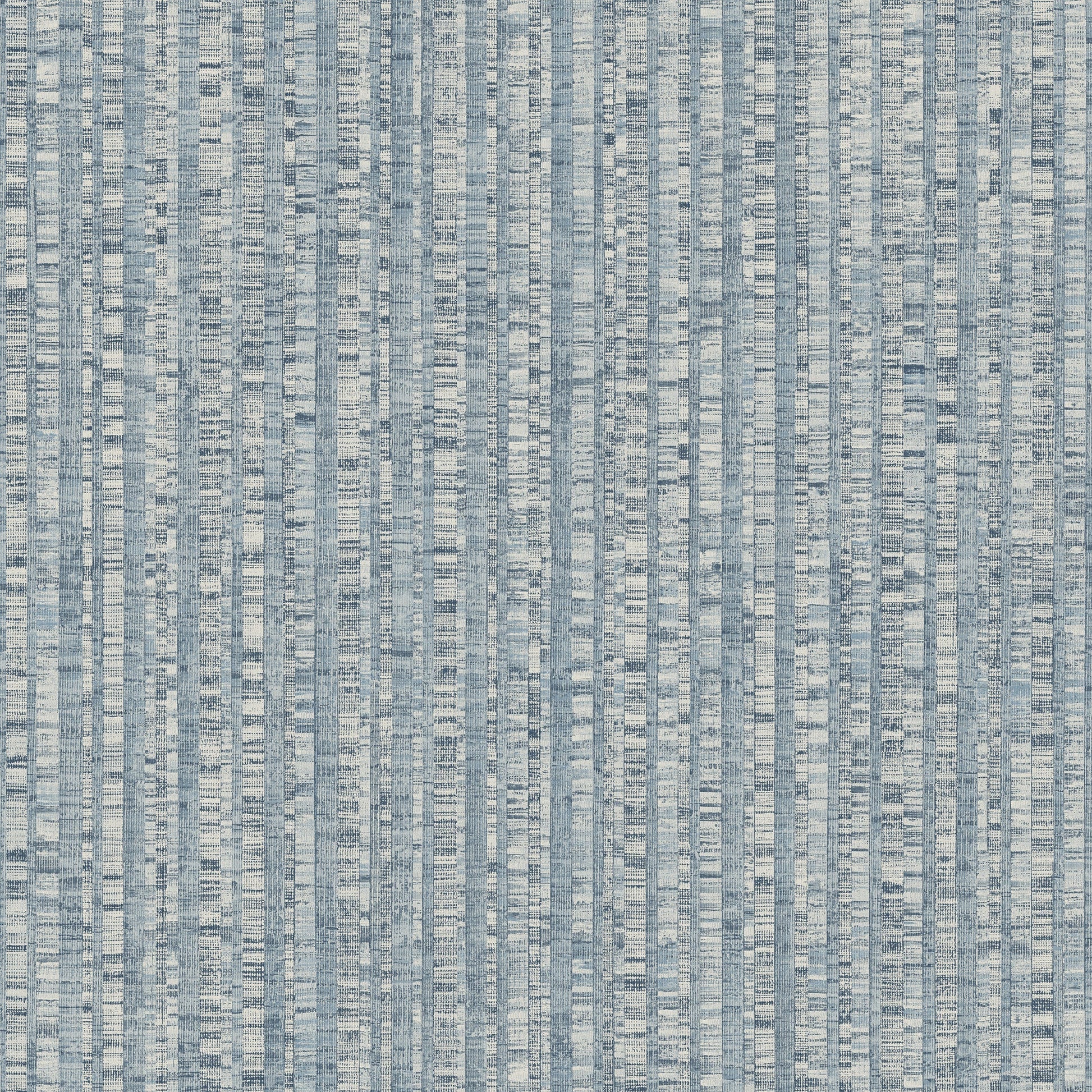 Natural FX 2 Bamboo Wallpaper - Blue / White - Galerie - G67764 - Premier Wallcovering