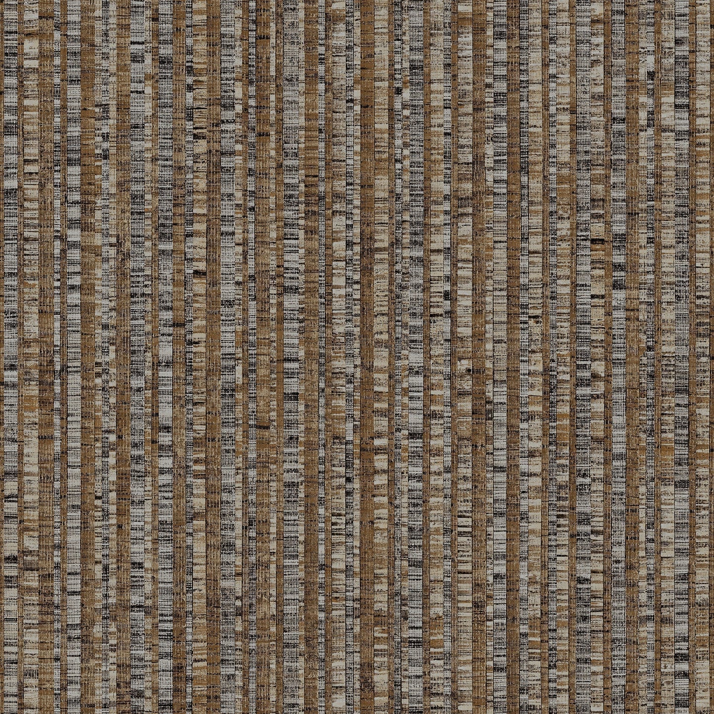 Natural FX 2 Bamboo Wallpaper - Bronze Brown / Orange - Galerie - G67765 - Premier Wallcovering