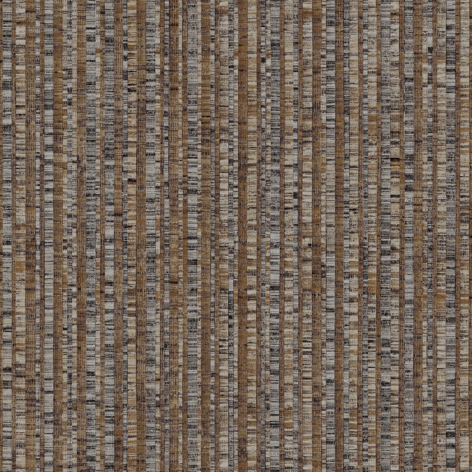 Natural FX 2 Bamboo Wallpaper - Bronze Brown / Orange - Galerie - G67765 - Premier Wallcovering
