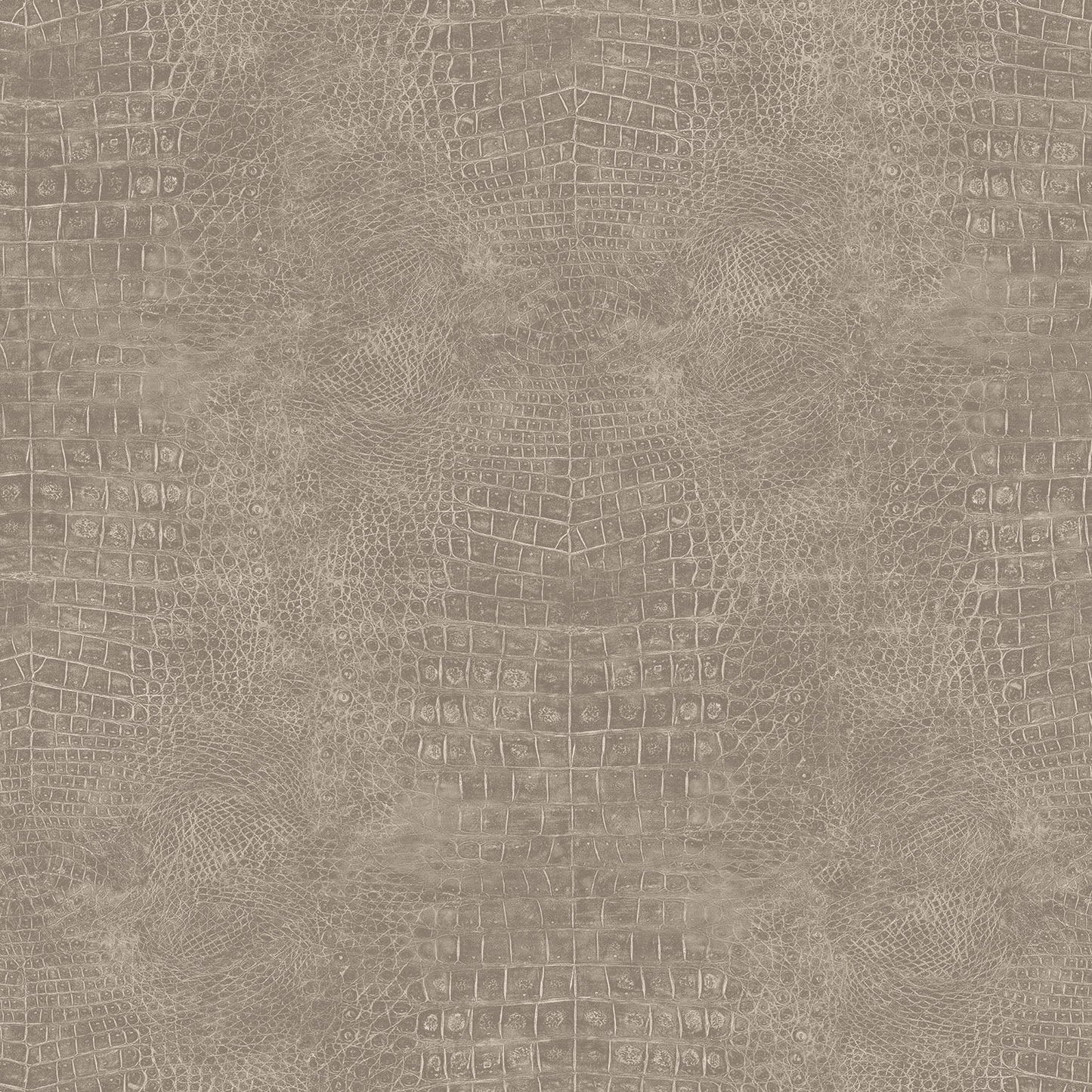 Natural FX 2 Crocodile Wallpaper - Brown - Galerie - G67503 - Premier Wallcovering