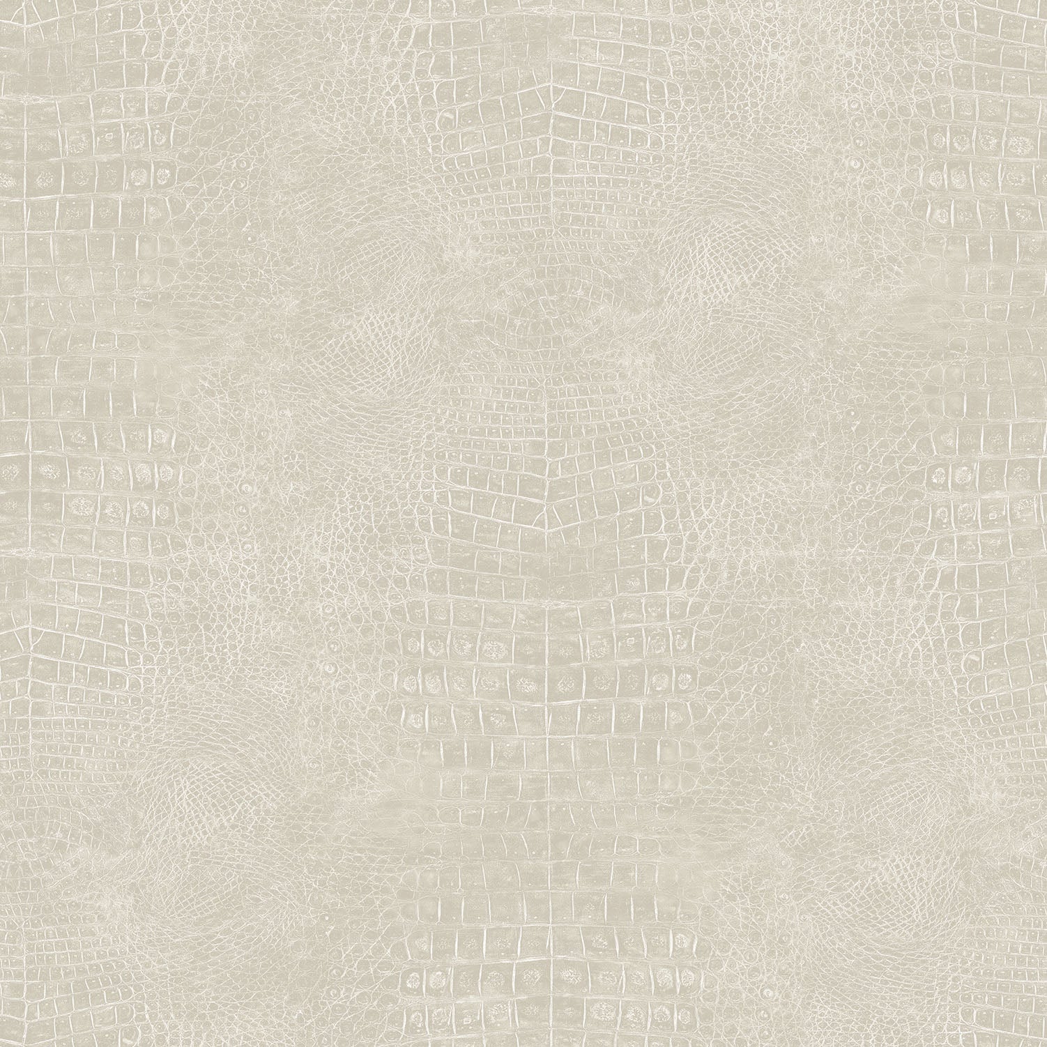 Natural FX 2 Crocodile Wallpaper - Shenn Beige - Galerie - G67504 - Premier Wallcovering