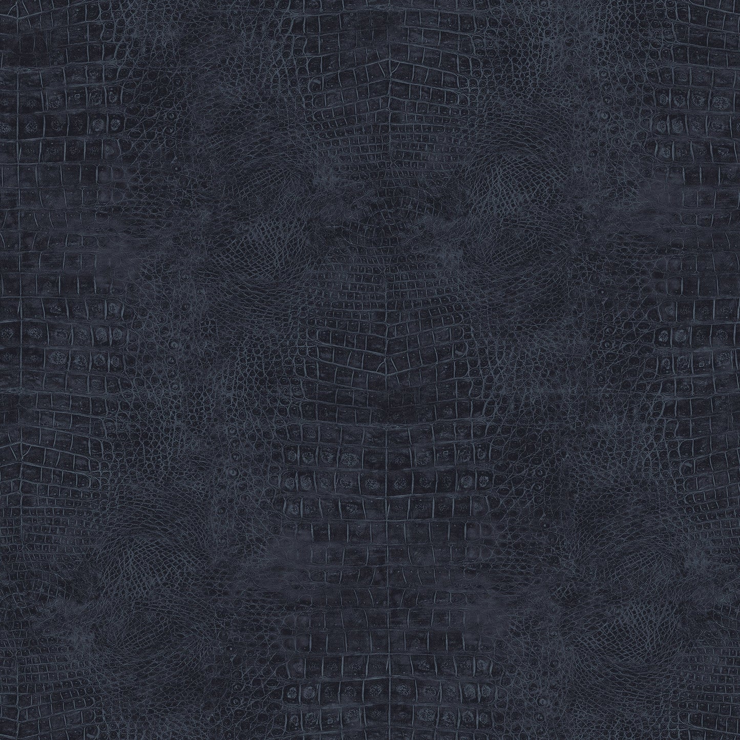 Natural FX 2 Crocodile Wallpaper - Navy - Galerie - G67507 - Premier Wallcovering