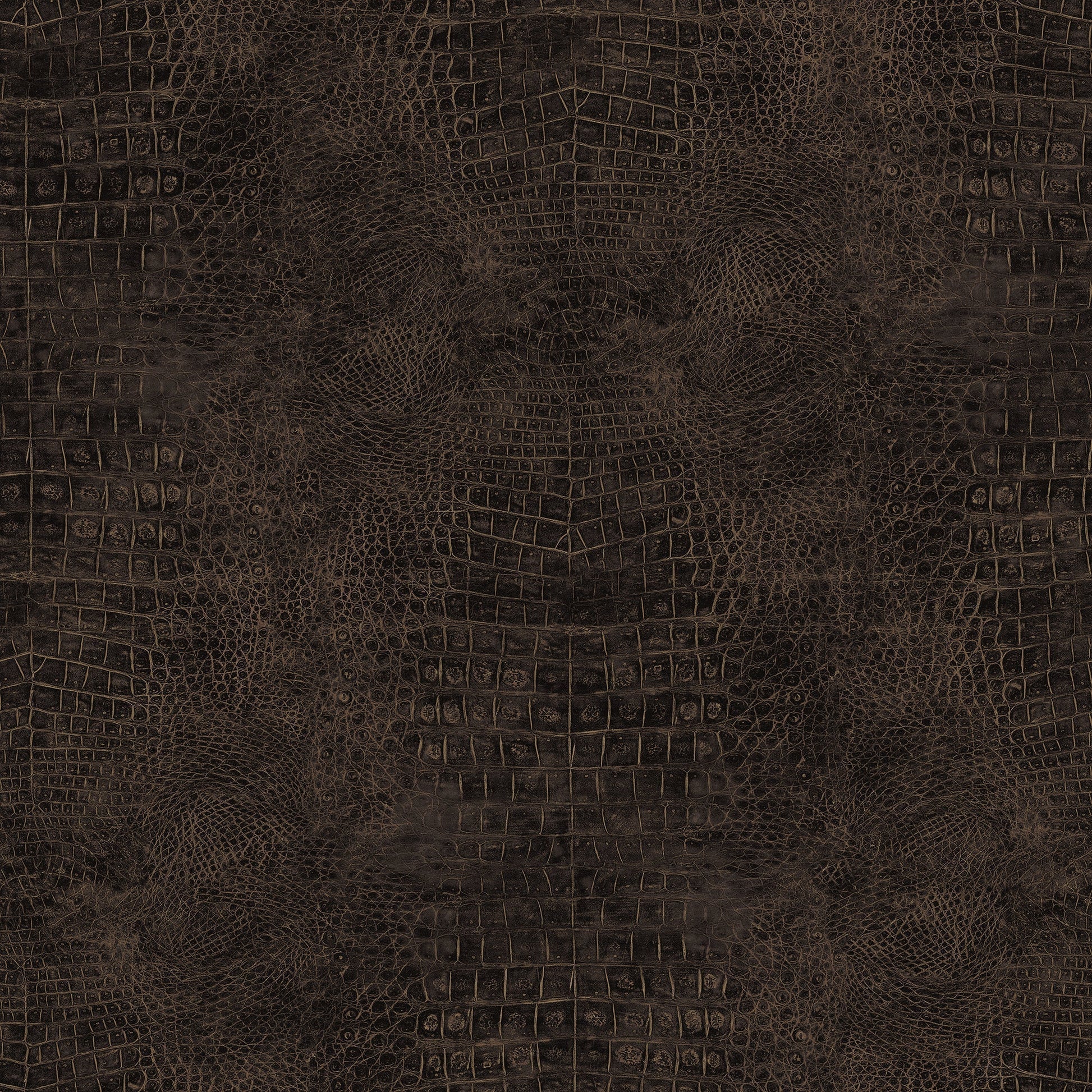 Natural FX 2 Crocodile Wallpaper - Copper - Galerie - G67500 - Premier Wallcovering