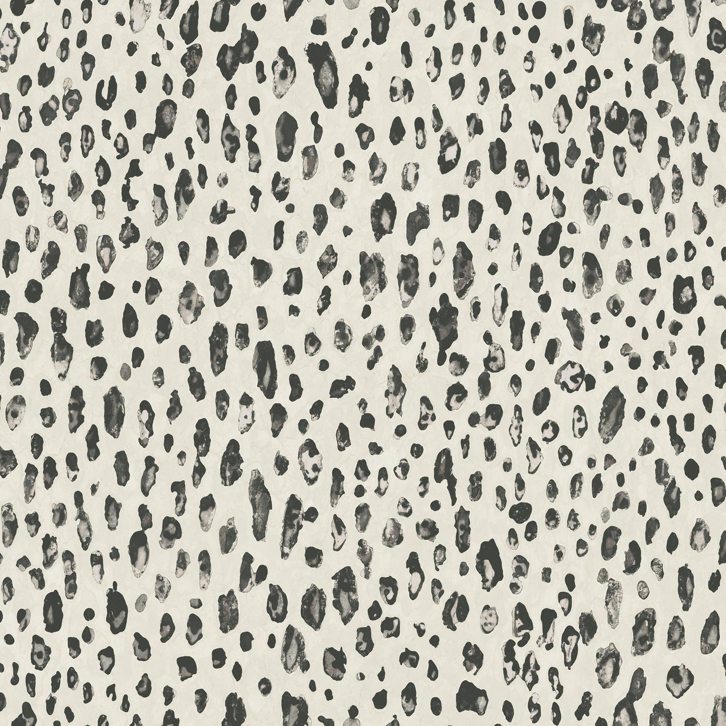 Natural FX 2 Leopard Wallpaper - White / Black / Grey - Galerie - G67762 - Premier Wallcovering