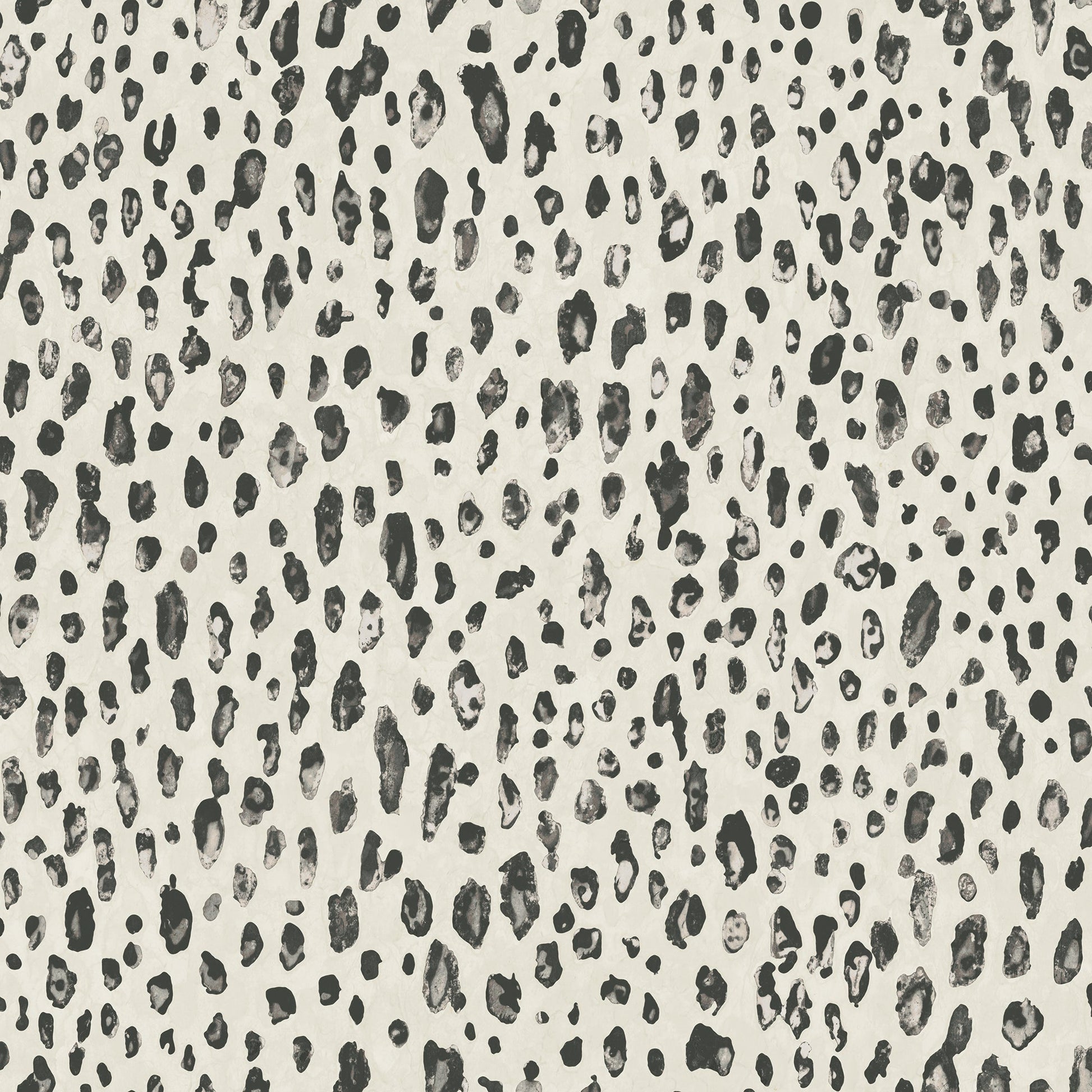 Natural FX 2 Leopard Wallpaper - White / Black / Grey - Galerie - G67762 - Premier Wallcovering
