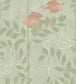 Nautilus Wallpaper - Coral and Soft Olive - 103/4020 - Cole & Son - Premier Wallcovering