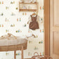 Neighbors Of The Village Once Upon A Time Wallpaper - Multicolore - Casadeco - 200878707 - Premier Wallcovering
