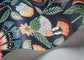 Nene Wallpaper - Tangerine, Forest Green & Petrol on Ink - 119/8037 - Cole & Son - Premier Wallcovering