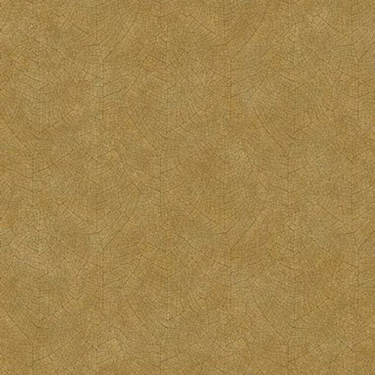 Nervure Noisetier Woods Wallpaper - Jaune - Casadeco - 26212313 - Premier Wallcovering