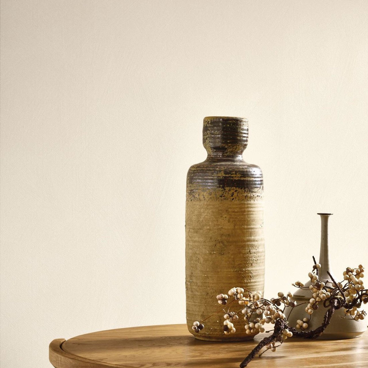 Nest Wallpaper - Blanc Coton - Casadeco - 201000220 - Premier Wallcovering