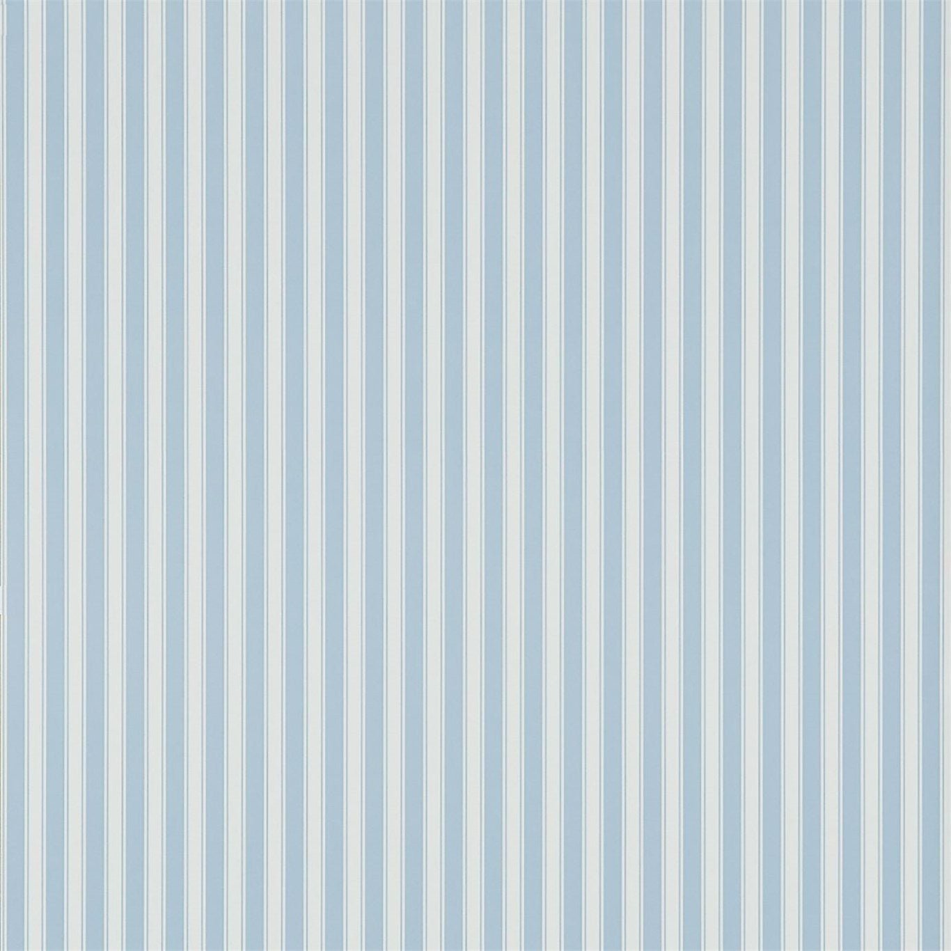 New Tiger Stripe Wallpaper - Blue/Ivory - DCAVTP106 - Sanderson