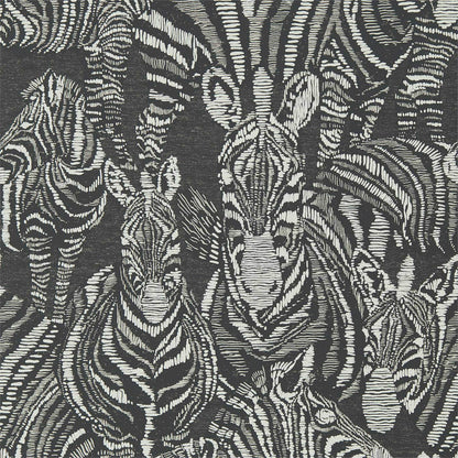 Nirmala Wallpaper - Jet/Chalk - Harlequin - HMIW112242