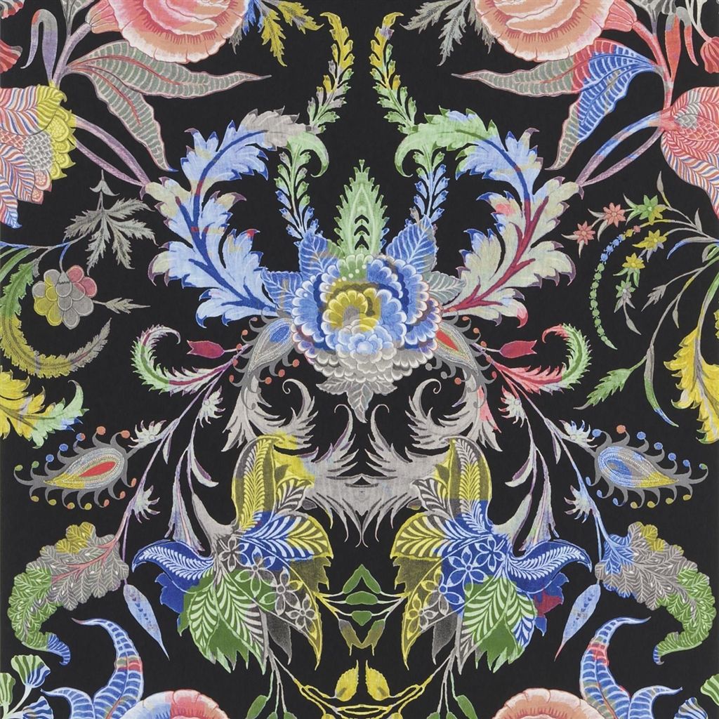 Noailles Wallpaper - Nuit - Christian Lacroix - PCL1007/02 - Premier Wallcovering