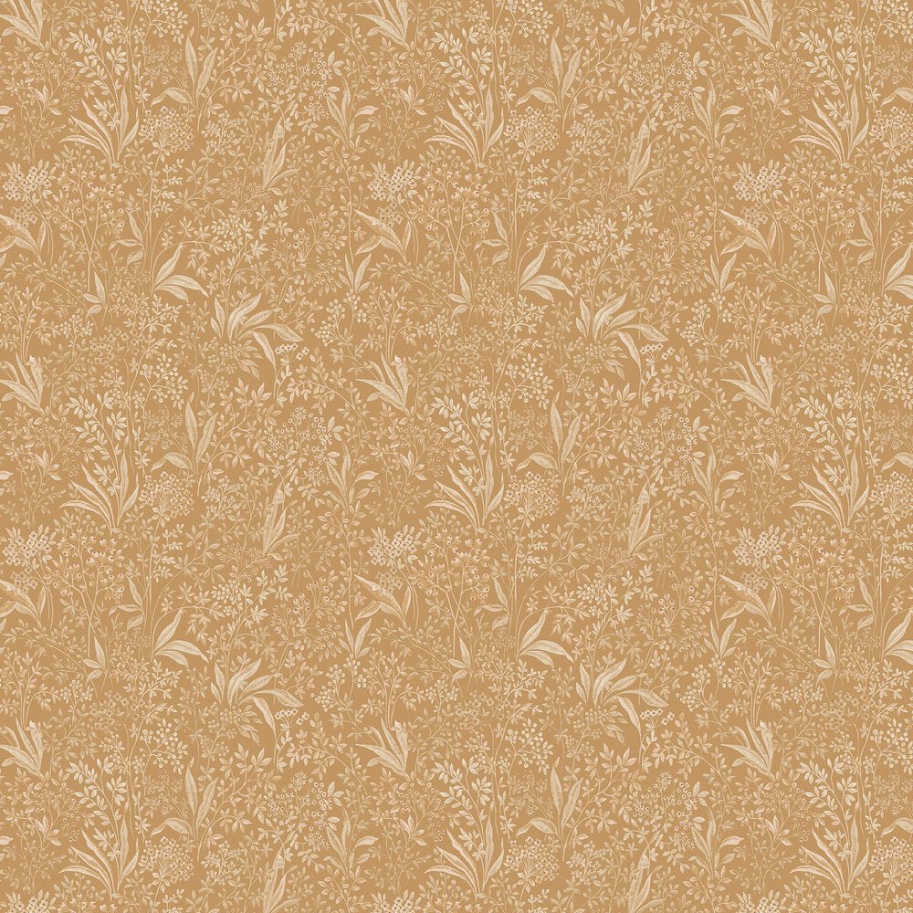 Nocturne Wallpaper - Ochre Yellow - Boråstapeter - 2022 - Premier Wallcovering