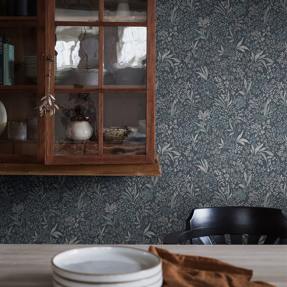 Nocturne Wallpaper - Blue - Boråstapeter - 2025 - Premier Wallcovering