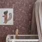 Nocturne Wallpaper - Mulberry - Boråstapeter - 7268 - Premier Wallcovering