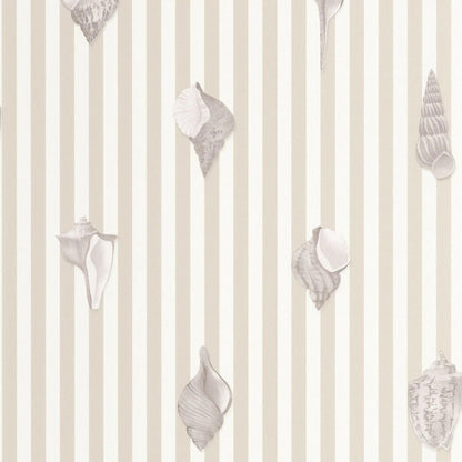 Noirmoutier Seaside Wallpaper - Beige Lin - Casadeco - 201521313 - Premier Wallcovering