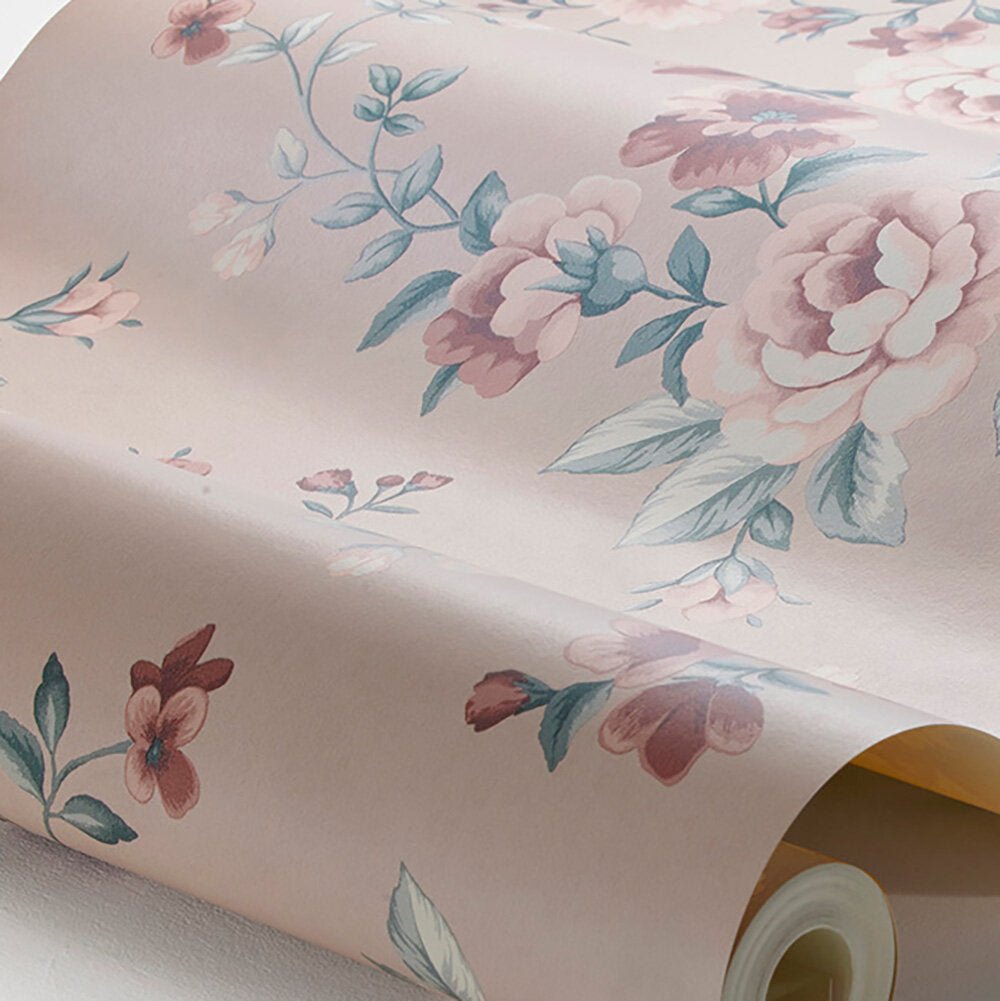 Nomi Wallpaper - Pink - Boråstapeter - 7484 - Premier Wallcovering