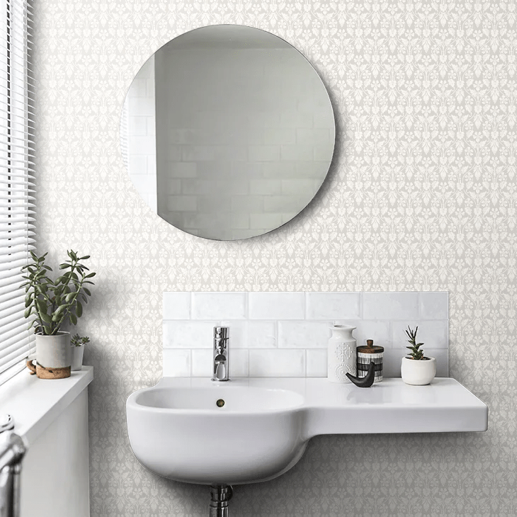 Nora Wallpaper - Buttermilk - Boråstapeter - 4537 - Premier Wallcovering