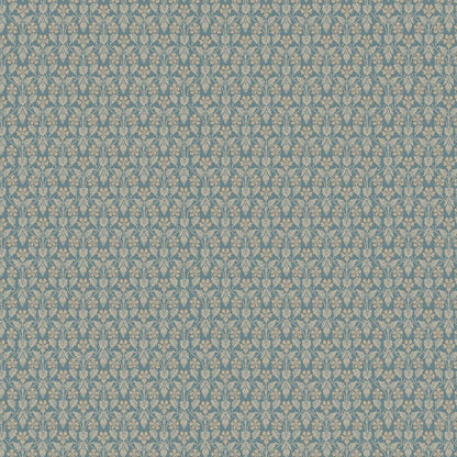 Nora Wallpaper - Blue - Boråstapeter - 4535 - Premier Wallcovering