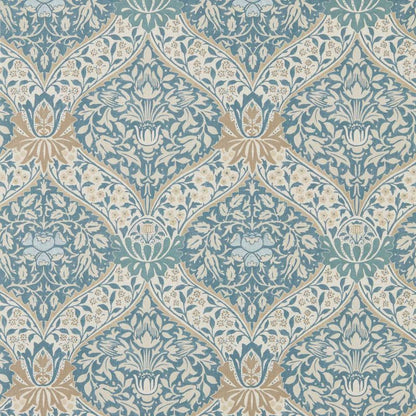 Norbury Wallpaper - Woad/Linen - Morris & Co - 217592 - Premier Wallcovering
