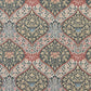 Norbury Wallpaper - Brick/Teal - Morris & Co - 217593 - Premier Wallcovering