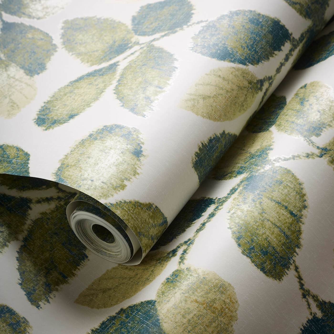 Northia Wallpaper - Olive/Peacock - Clarke & Clarke - W0159/03 - Premier Wallcovering