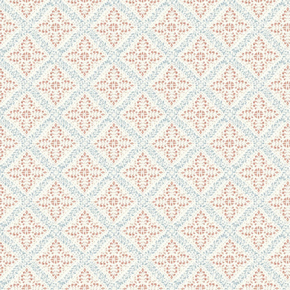 Nyborg Wallpaper - Pink / Blue - Boråstapeter - 4514 - Premier Wallcovering