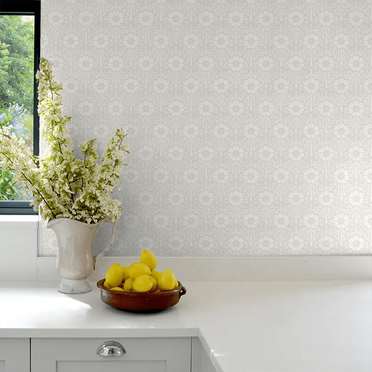 Nyponros Wallpaper - Cream - Boråstapeter - 5815 - Premier Wallcovering