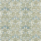 Oak & Blossom Wallpaper - Thyme/Woad - Morris & Co - 217590 - Premier Wallcovering