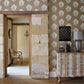 Oak Filigree Wallpaper - Stone/Gilver - Sanderson - DWOW215698