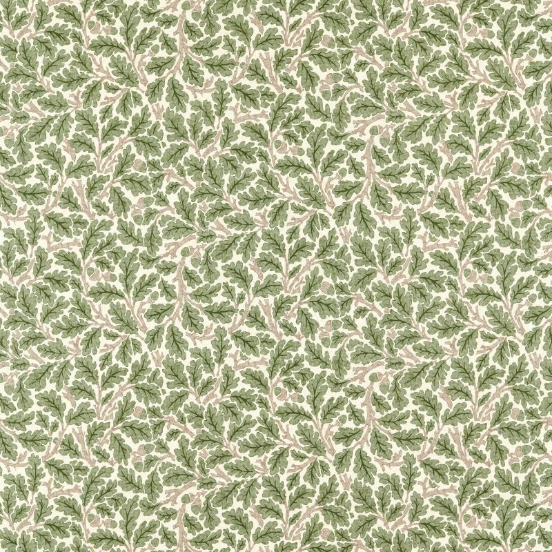 Oak Outdoor Fabric - Sage Green - Morris & Co - 227121 - Premier Wallcovering