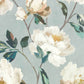 Odelia Wallpaper - French Blue - Romo - Pluma - W443/03 - Premier Wallcovering