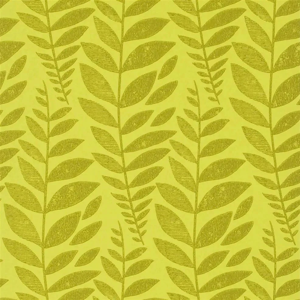 Odhni Wallpaper - Moss - P627/04 - Designers Guild