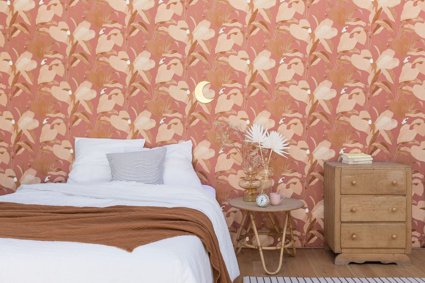Odyssee Amazonia Wallpaper - Terracotta - Caselio - 101424421