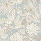 Odyssee Hawai Wallpaper - Bleu Doux - Caselio - 101436109