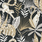 Odyssee Madagascar Wallpaper - Noir/ Beige - Caselio - 101409911
