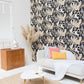 Odyssee Madagascar Wallpaper - Noir/ Beige - Caselio - 101409911