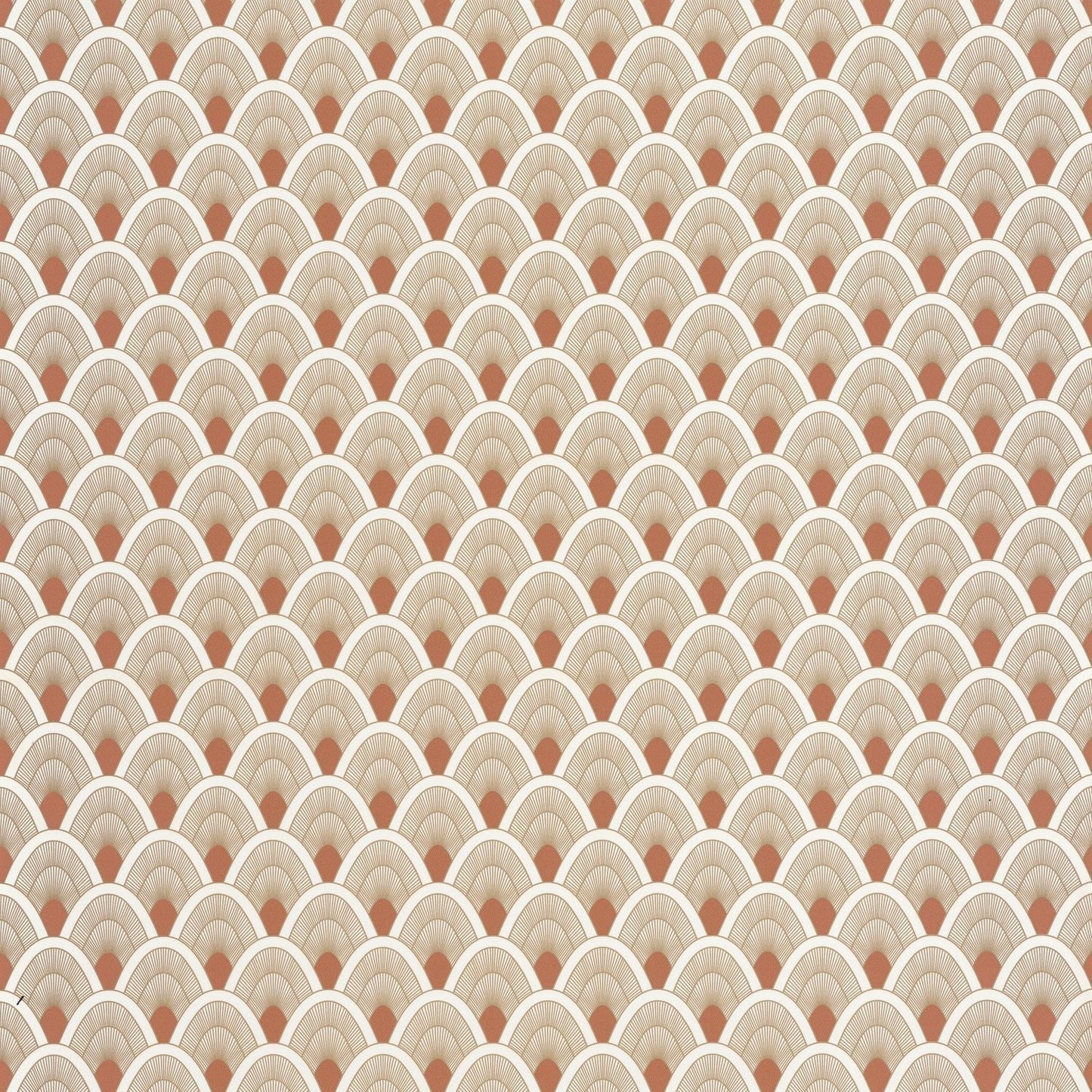 Odyssee Mayotte Wallpaper - Terracota - Caselio - 101453131