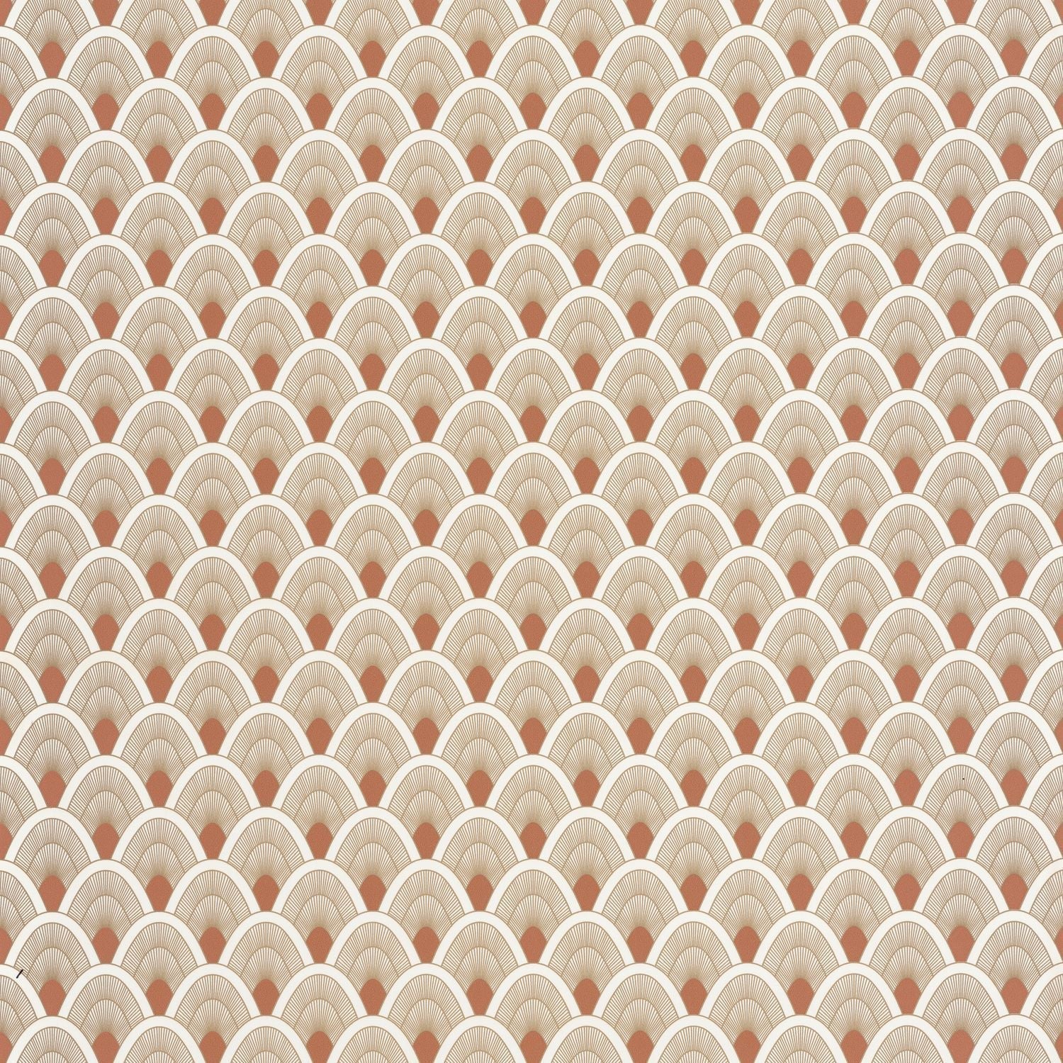 Odyssee Mayotte Wallpaper - Terracota - Caselio - 101453131