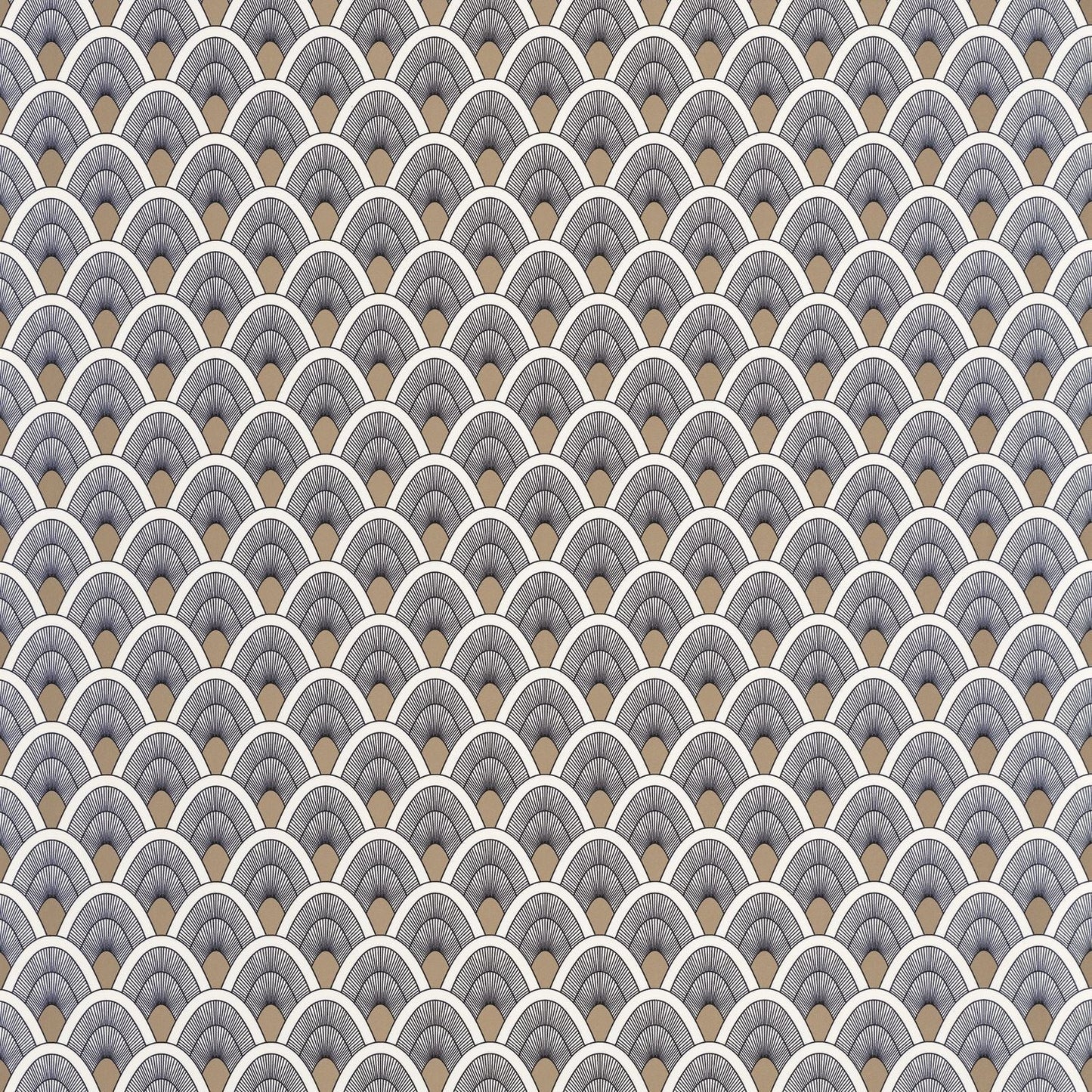 Odyssee Mayotte Wallpaper - Noir - Caselio - 101459128