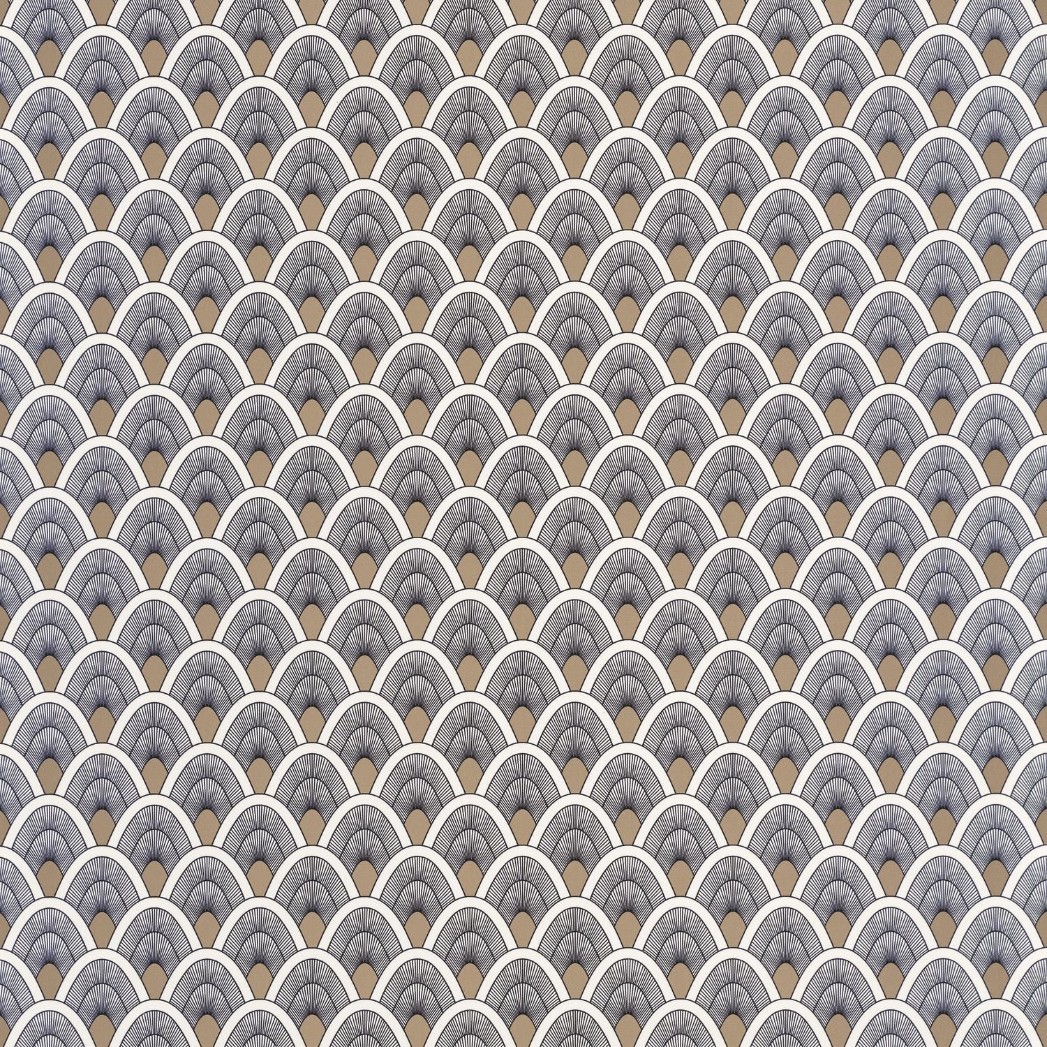 Odyssee Mayotte Wallpaper - Noir - Caselio - 101459128