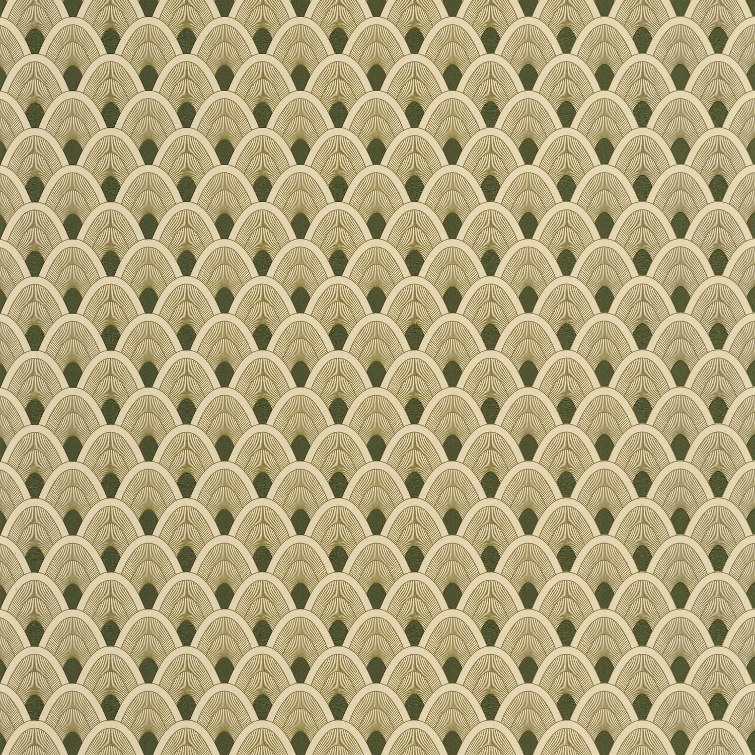 Odyssee Mayotte Wallpaper - Vert - Caselio - 101457212